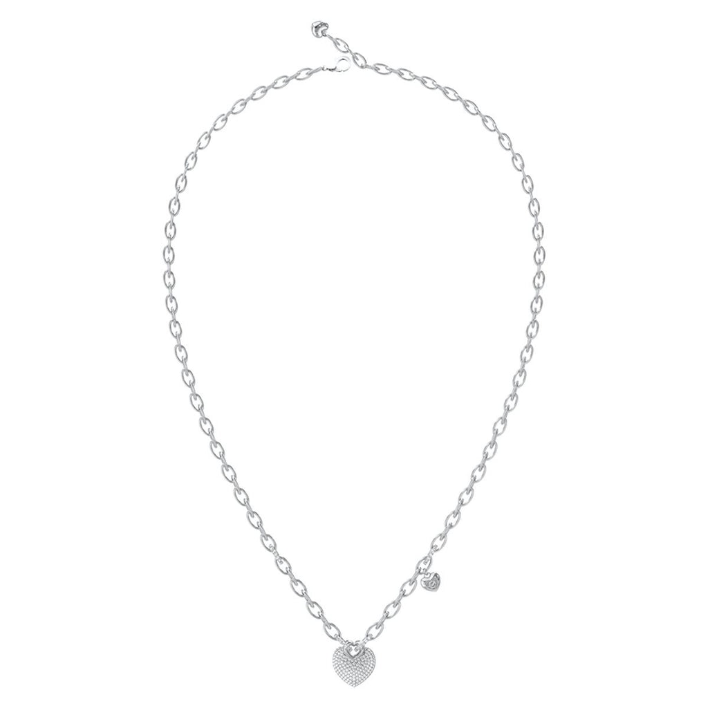 Collar Guess JUBN05212JWRHT-U Plateado