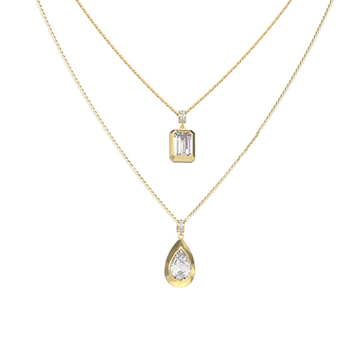 Collar Guess JUBN05242JWYGT-U Dorado