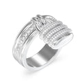 Anillo Guess Plateado JUBR05408JWRH52