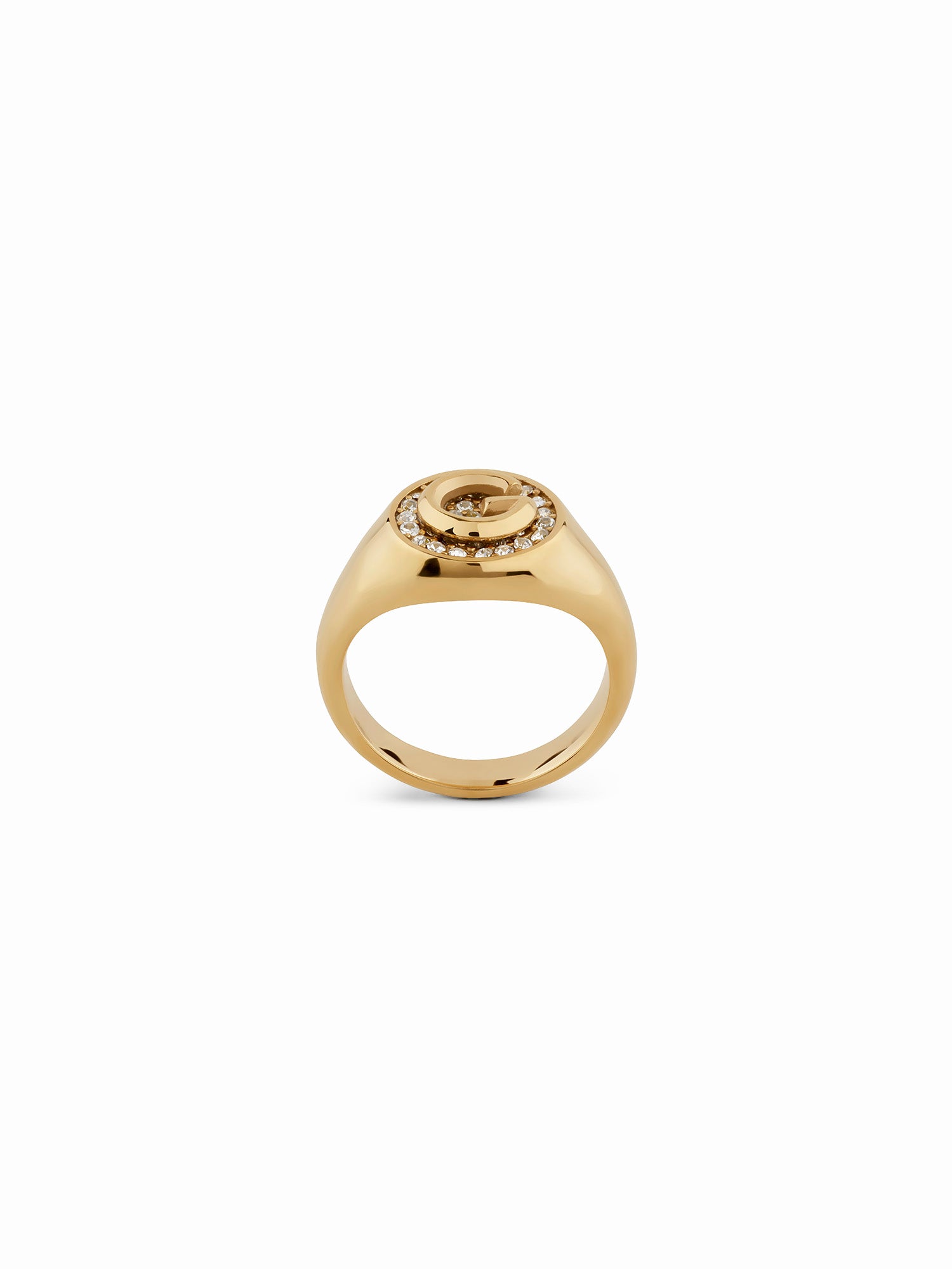 Anillo Guess Dorado JUBR05449JWYG52