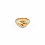 Anillo Guess Dorado JUBR05449JWYG54