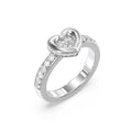 Anillo Guess Plateado JUBR05464JWRH52