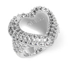 Anillo Guess JUBR05019JWRH54 Plateado