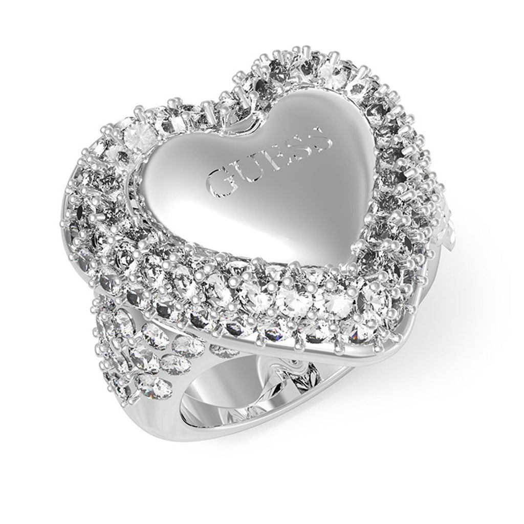 Anillo Guess JUBR05019JWRH54 Plateado