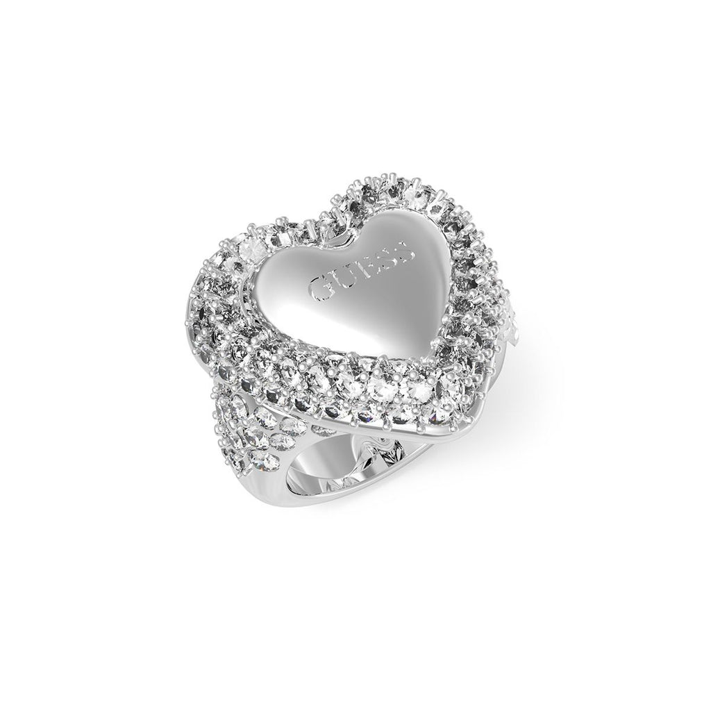 Anillo Guess JUBR05019JWRH54 Plateado