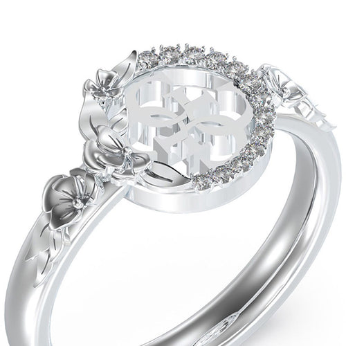 Anillo Guess JUBR05042JWRH54 Plateado