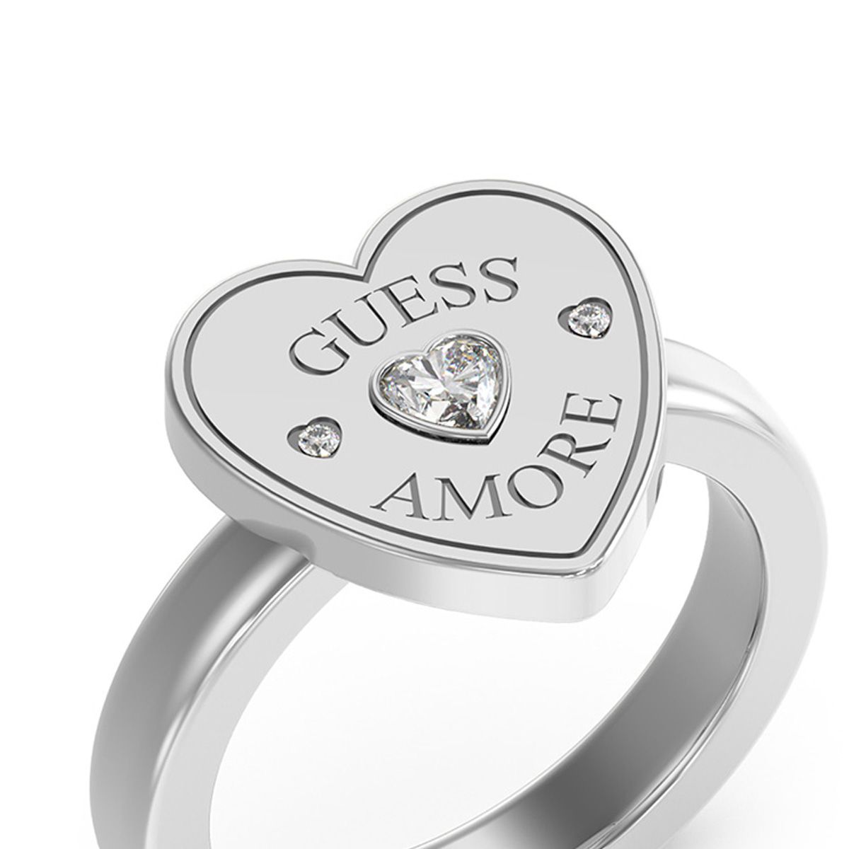 Anillo Guess JUBR05059JWRH54 Plateado