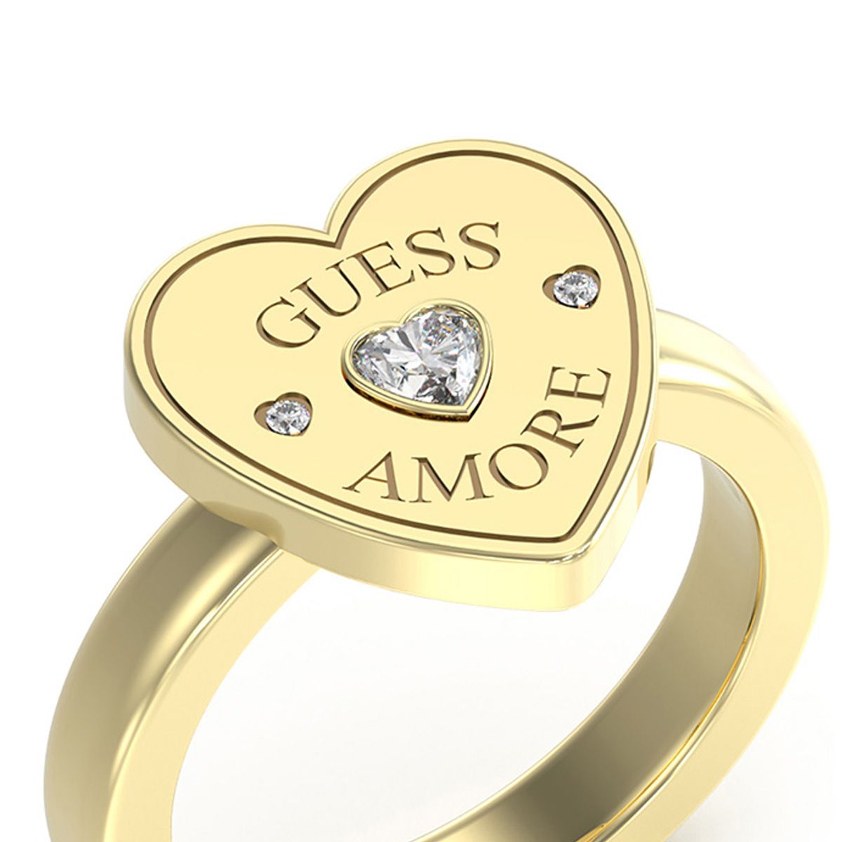 Anillo Guess JUBR05059JWYG54 Dorado