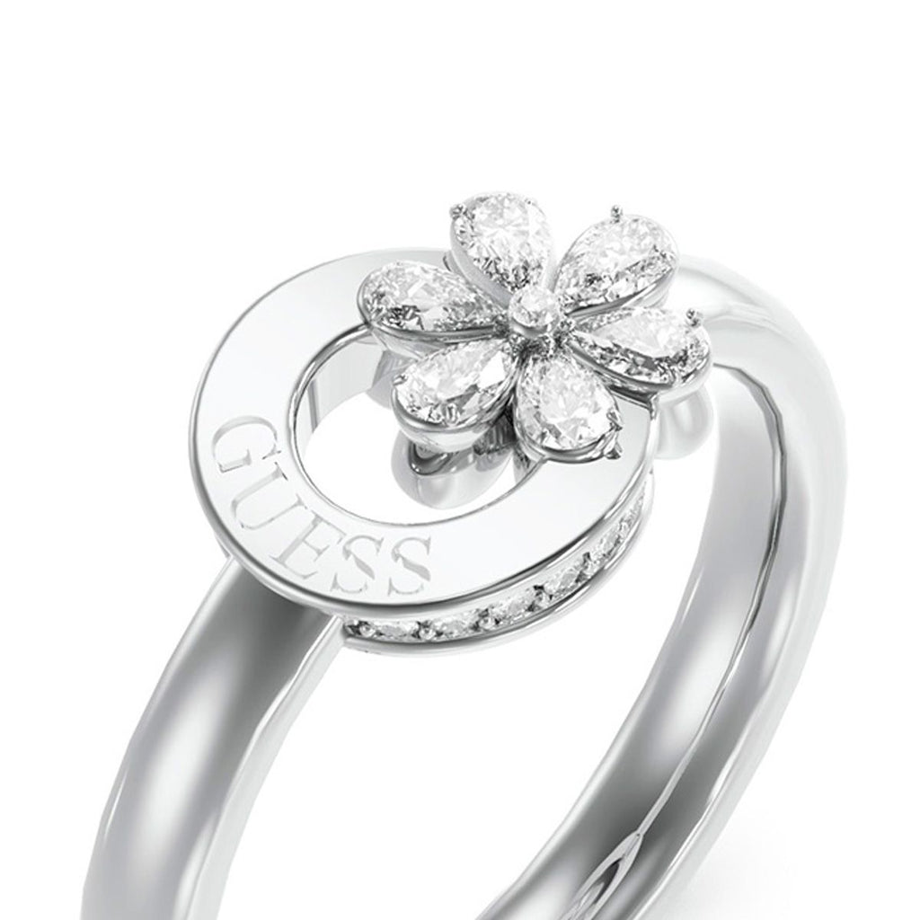 Anillo Guess JUBR05109JWRH54 Plateado