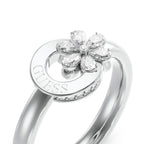 Anillo Guess JUBR05109JWRH54 Plateado