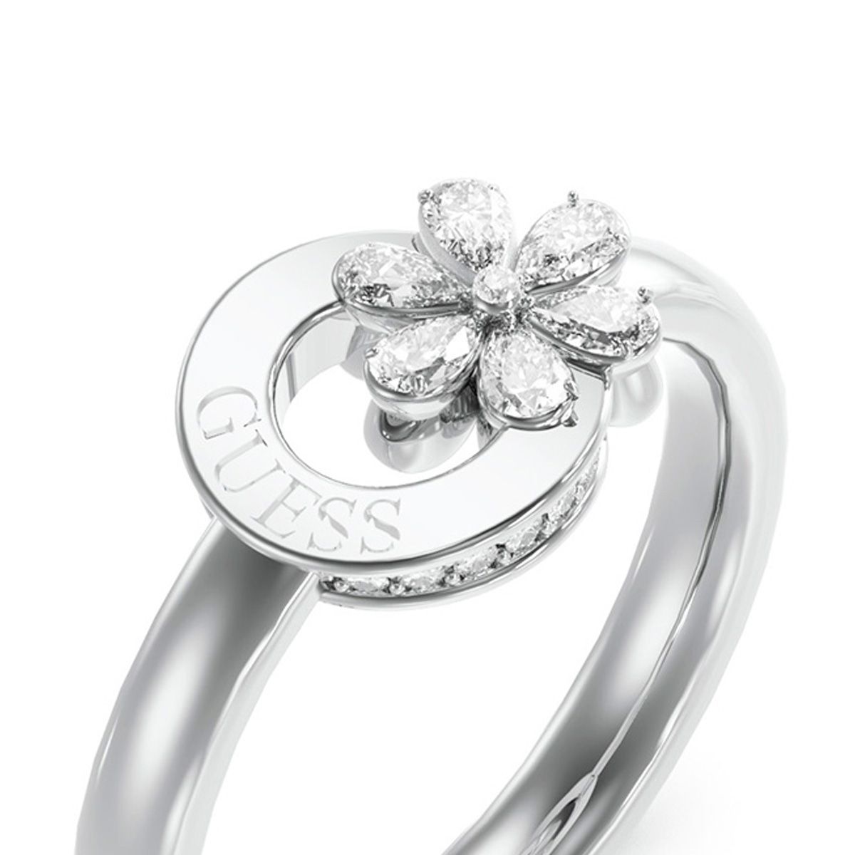 Anillo Guess JUBR05109JWRH54 Plateado