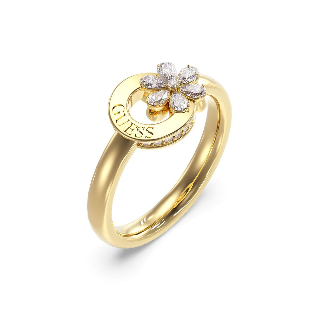 Anillo Guess JUBR05109JWYG54 Dorado