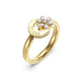 Anillo Guess JUBR05109JWYG54 Dorado