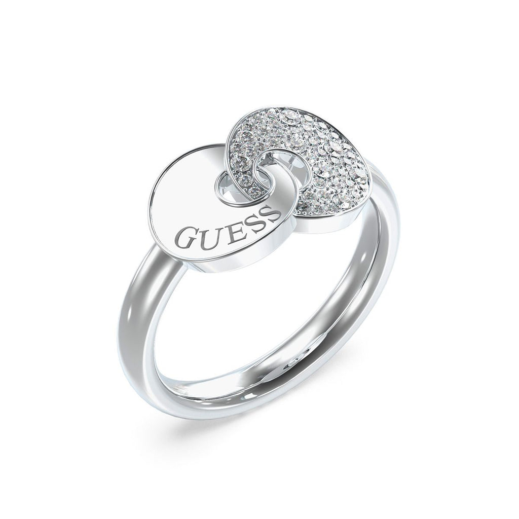 Anillo Guess JUBR05222JWRH54 Plateado