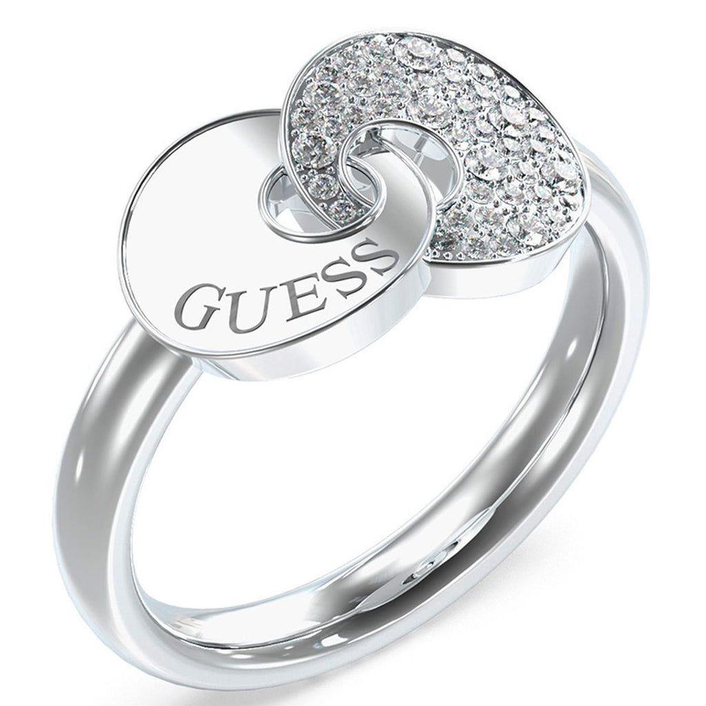 Anillo Guess JUBR05222JWRH54 Plateado