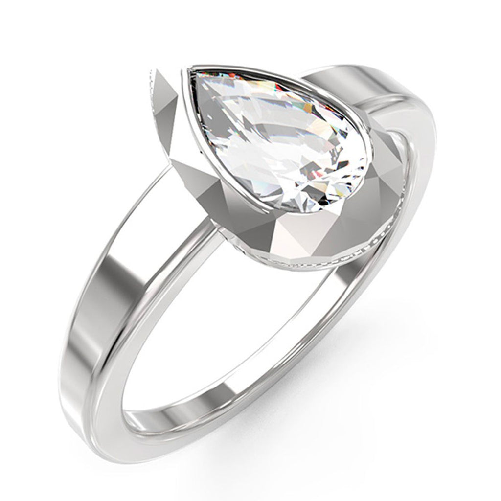 Anillo Guess JUBR05248JWRH54 Plateado