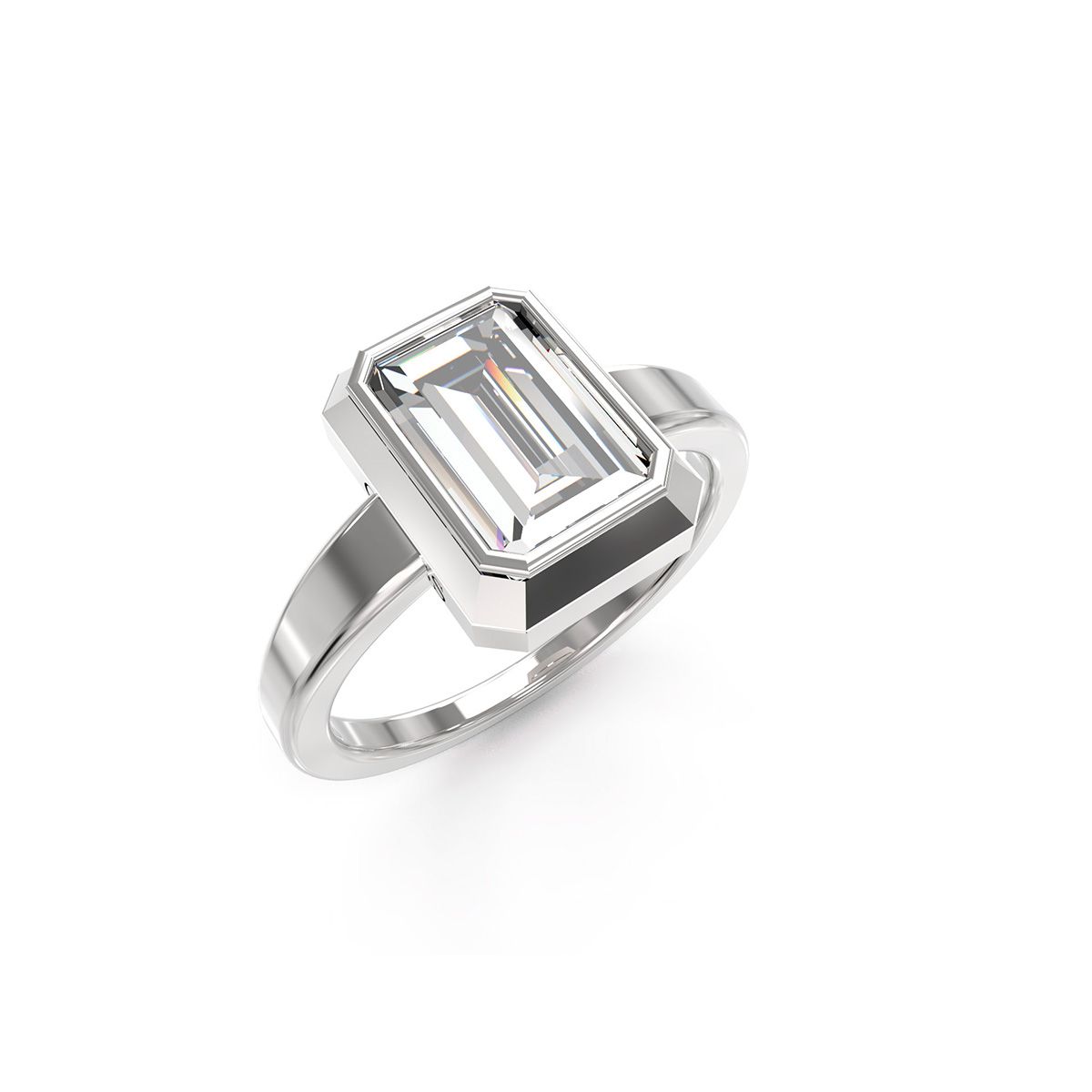 Anillo Guess JUBR05251JWRH54 Plateado - 54