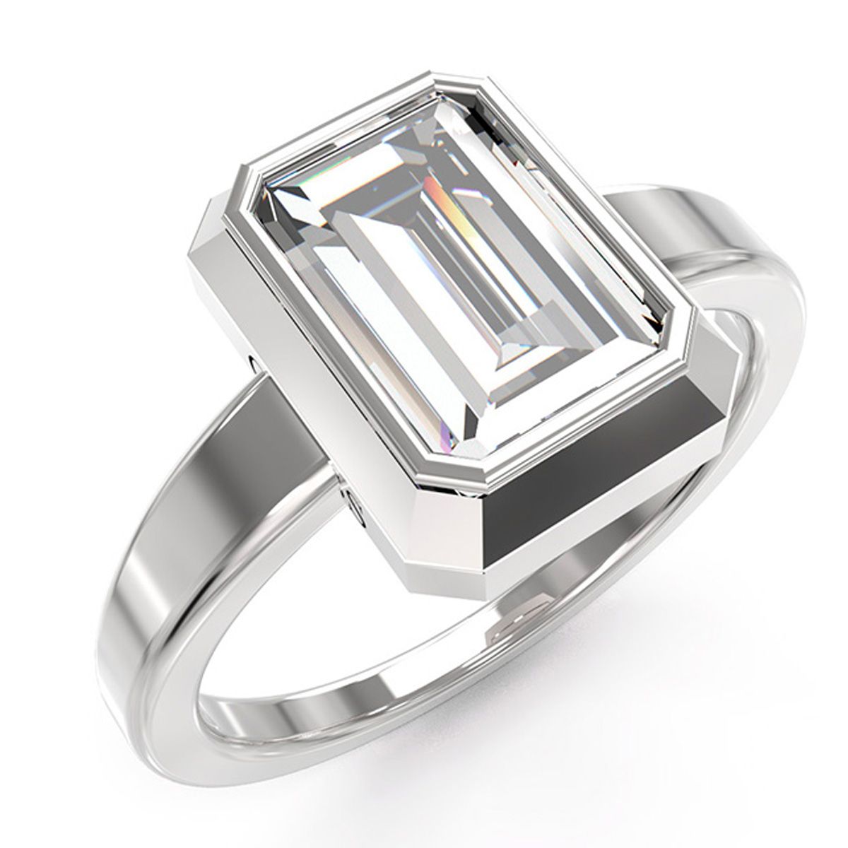 Anillo Guess JUBR05251JWRH54 Plateado