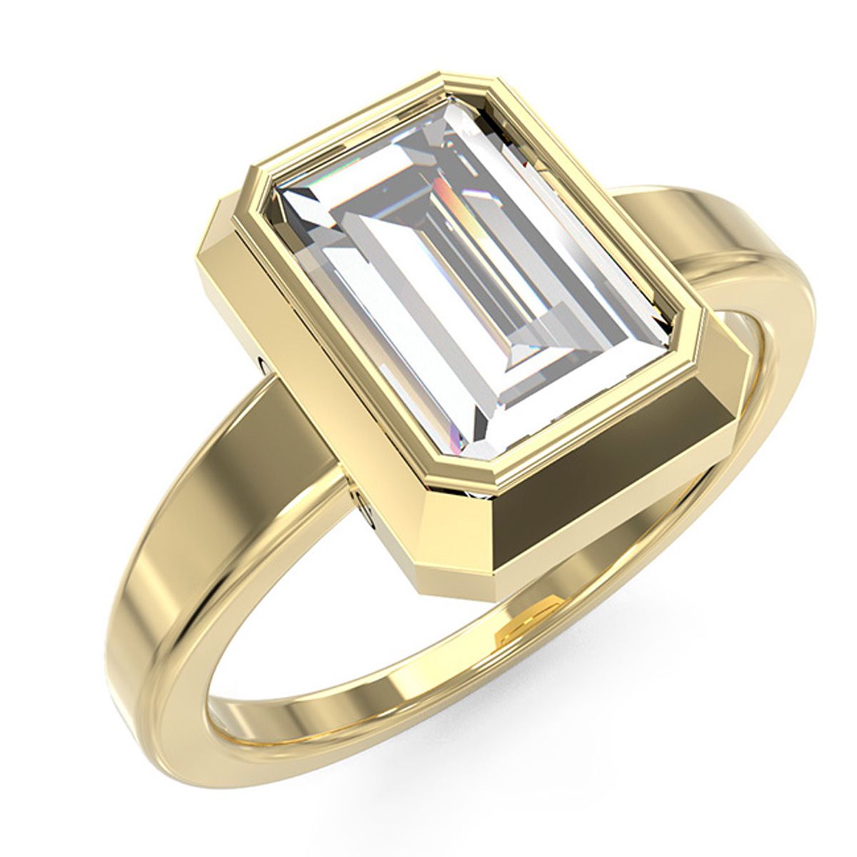 Anillo Guess JUBR05251JWYG54 Dorado