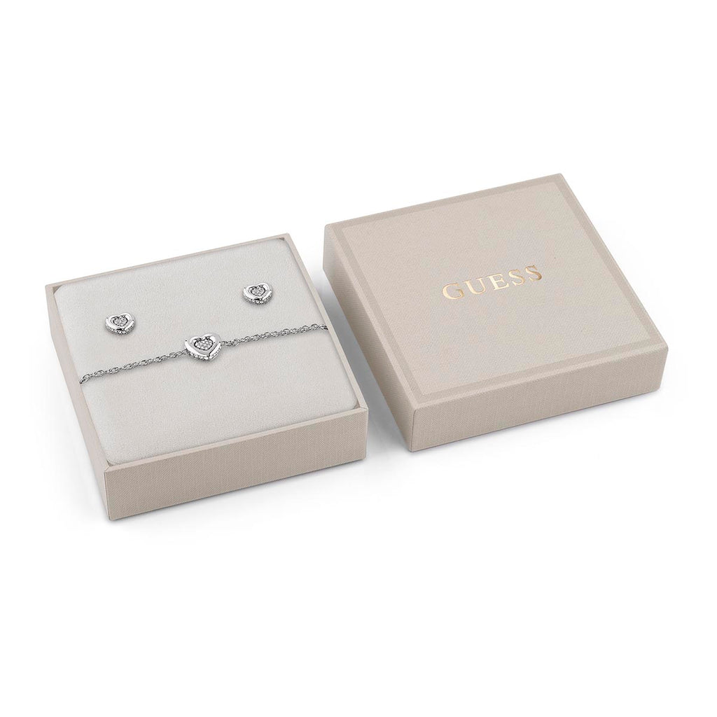 Set Collar + Aros Guess Plateado JUBS05110JWRHS