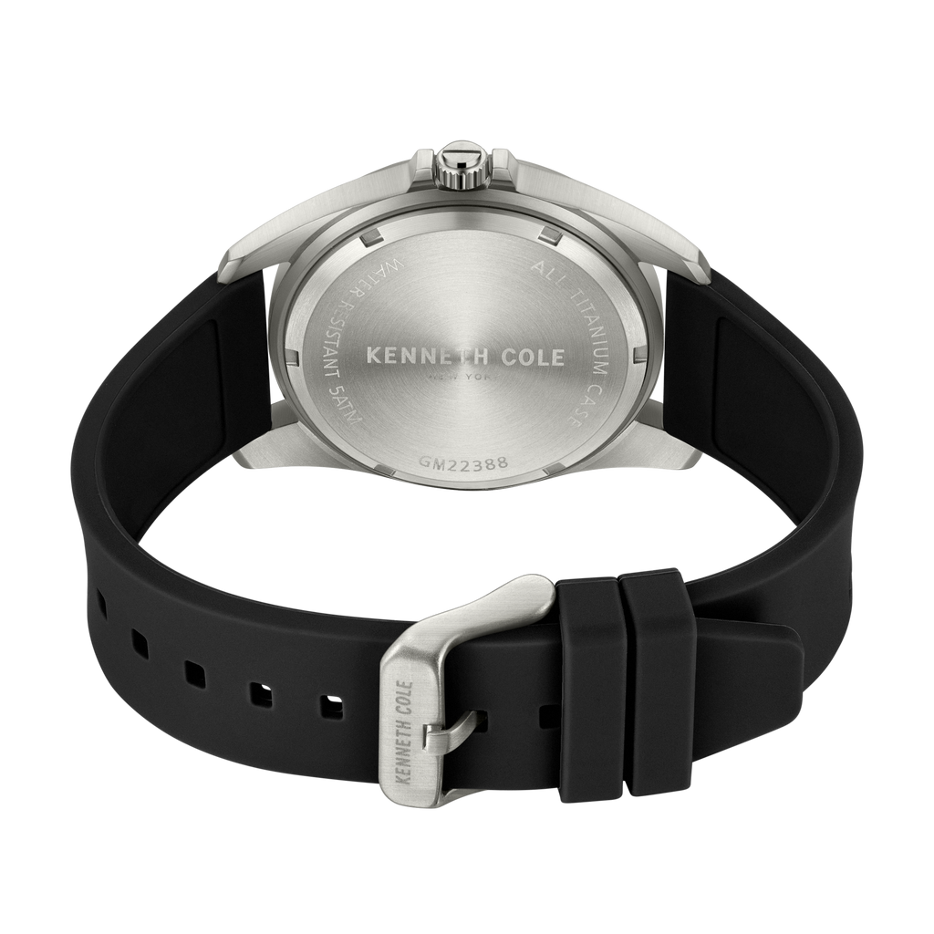 Reloj Análogo Unisex Kenneth Cole New York Negro KCWGM2238803