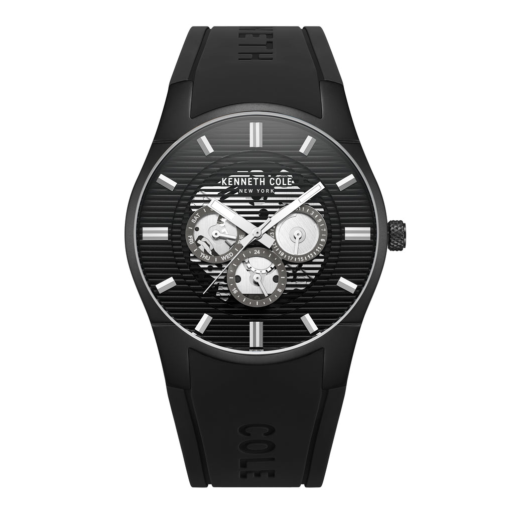 Reloj Multifunción Unisex Kenneth Cole New York Negro KCWGQ2234901