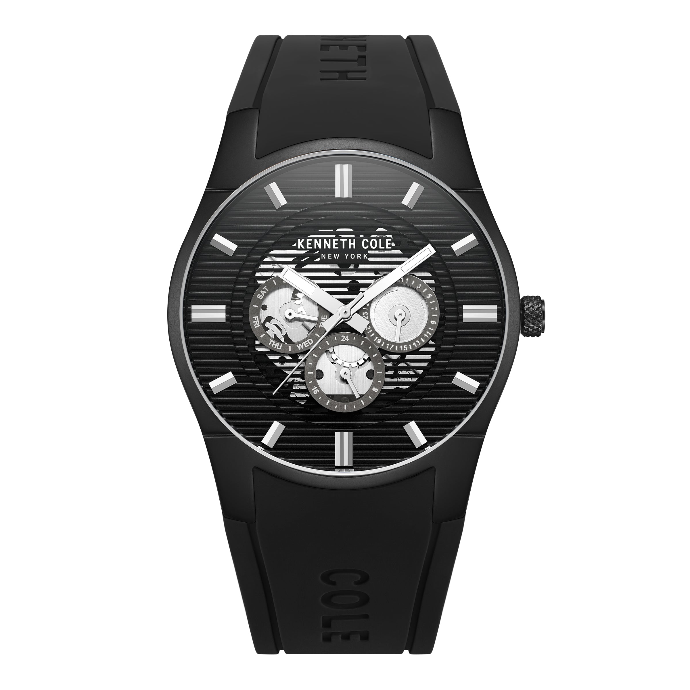 Reloj Multifunción Unisex Kenneth Cole New York Negro KCWGQ2234901