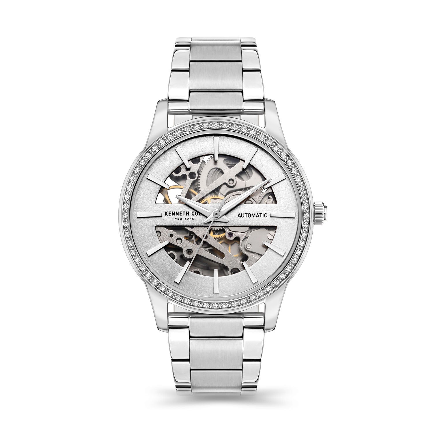 Reloj Análogo Mujer Kenneth Cole New York Plateado KCWLL2123803
