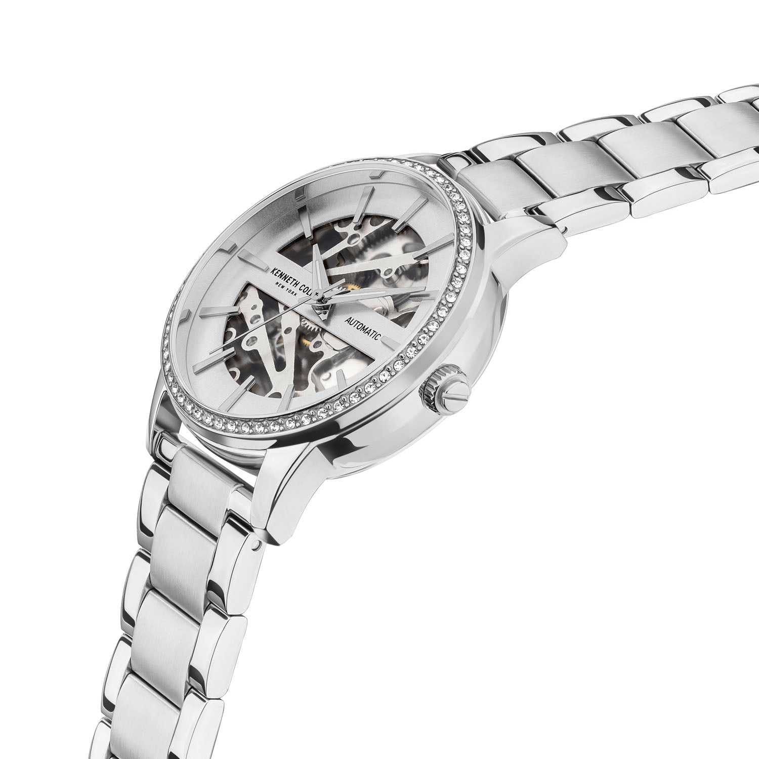Reloj Análogo Mujer Kenneth Cole New York Plateado KCWLL2123803