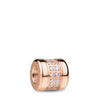 Charm Bering Lykke-3 Plateado