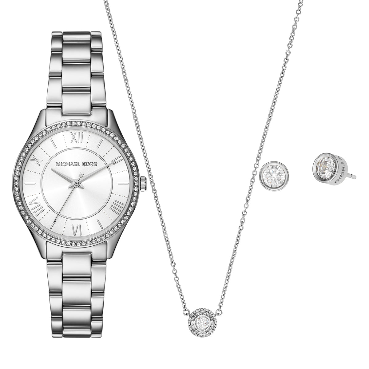 Reloj y Set Joyas Michael Kors MK4851SET Plata