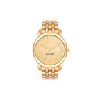 Reloj Análogo Mujer Nine West Dorado NW/1578CHGB