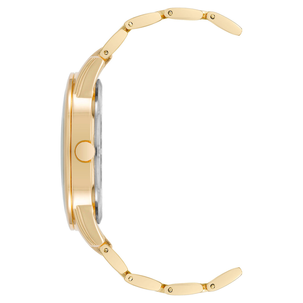 Reloj Análogo Mujer Nine West Dorado NW/1578CHGB