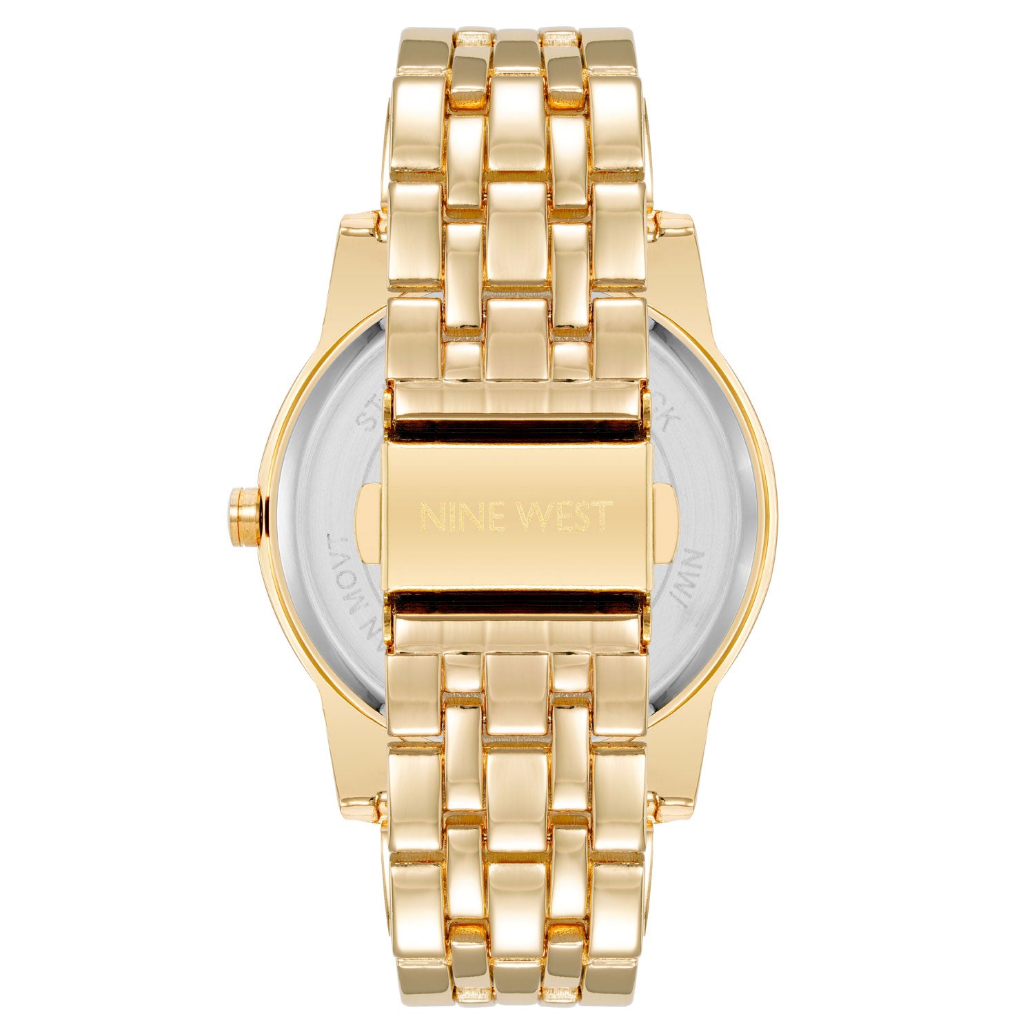 Reloj Análogo Mujer Nine West Dorado NW/1578CHGB