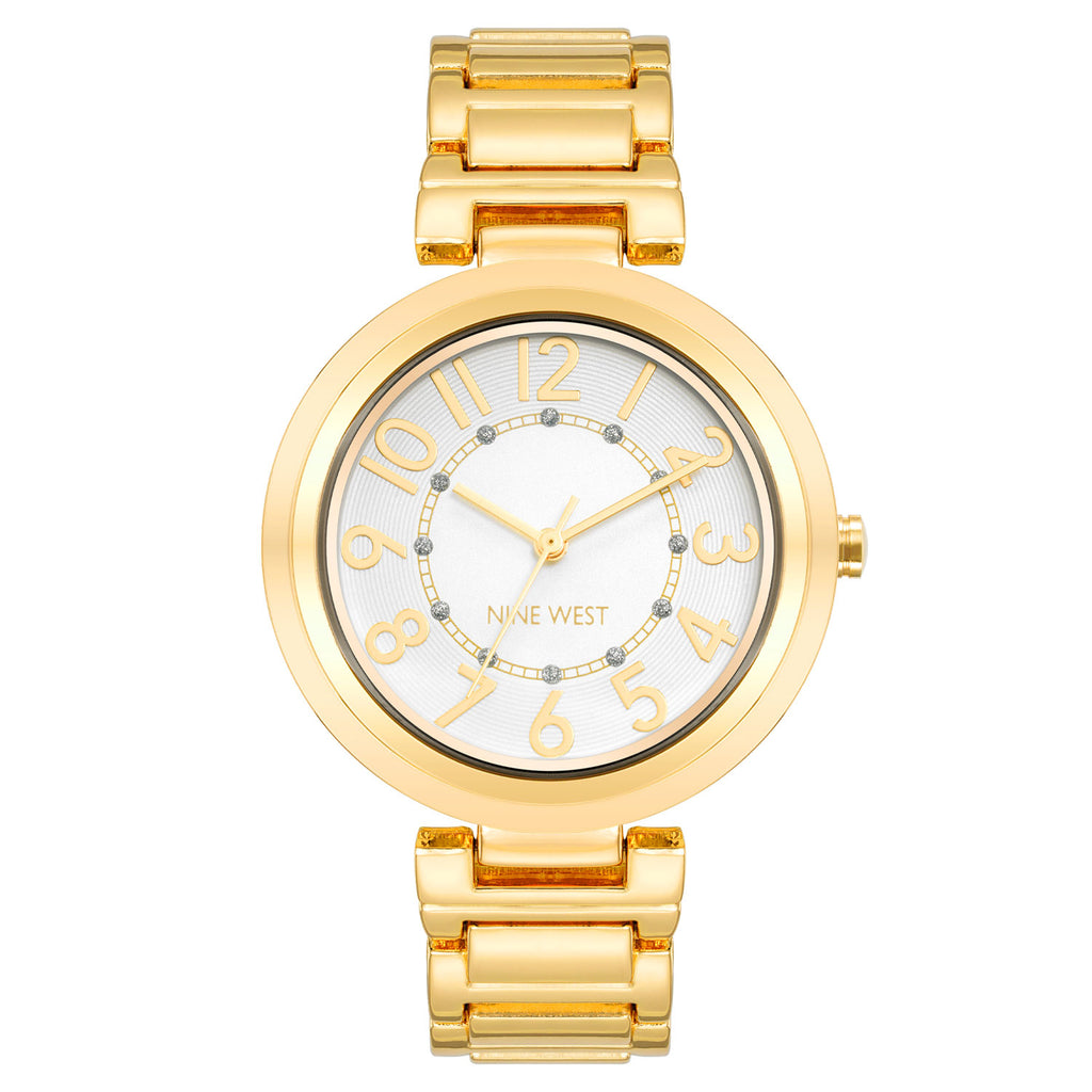 Reloj Análogo Mujer Nine West Dorado NW/1892SVGB