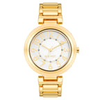 Reloj Análogo Mujer Nine West Dorado NW/1892SVGB