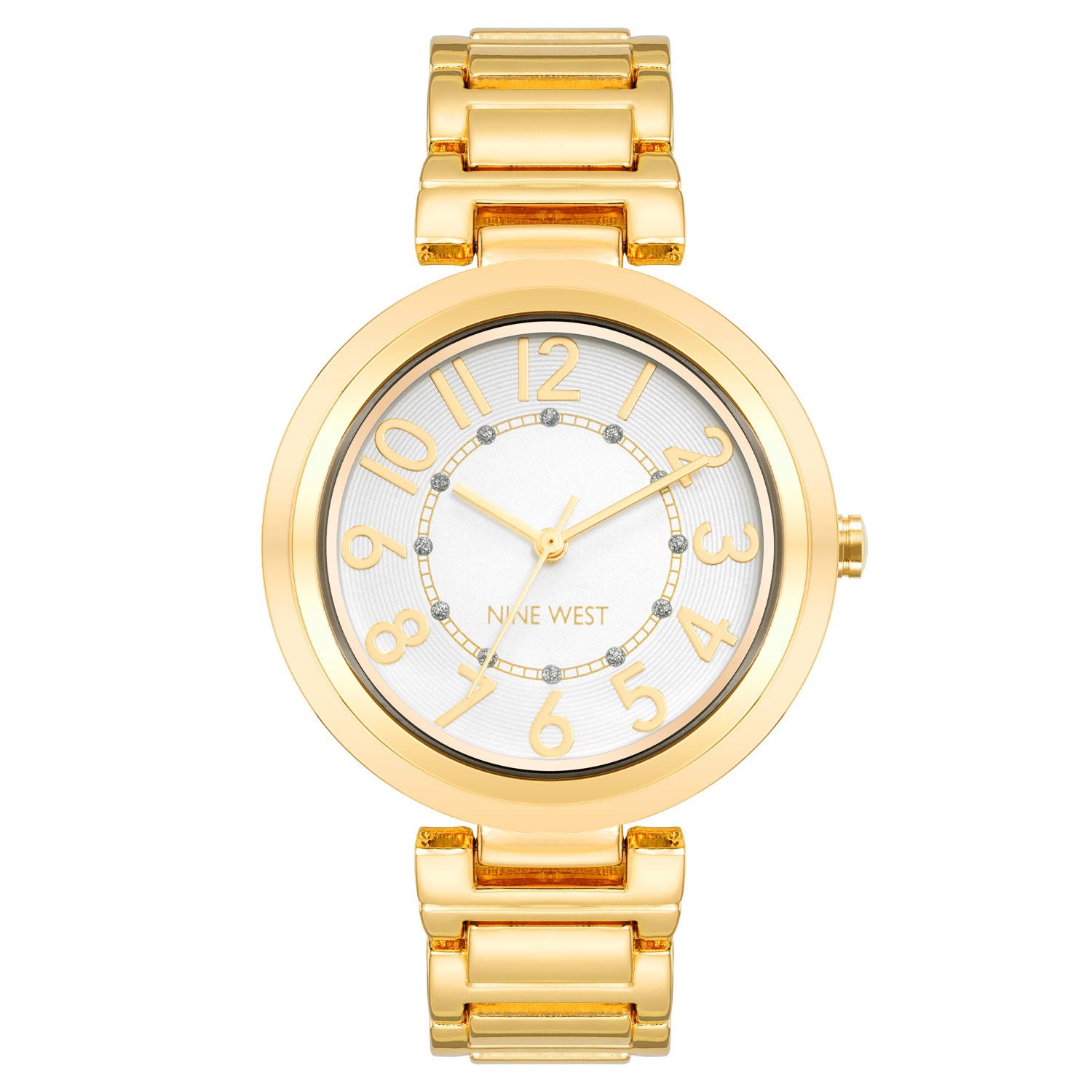 Reloj Análogo Mujer Nine West Dorado NW/1892SVGB
