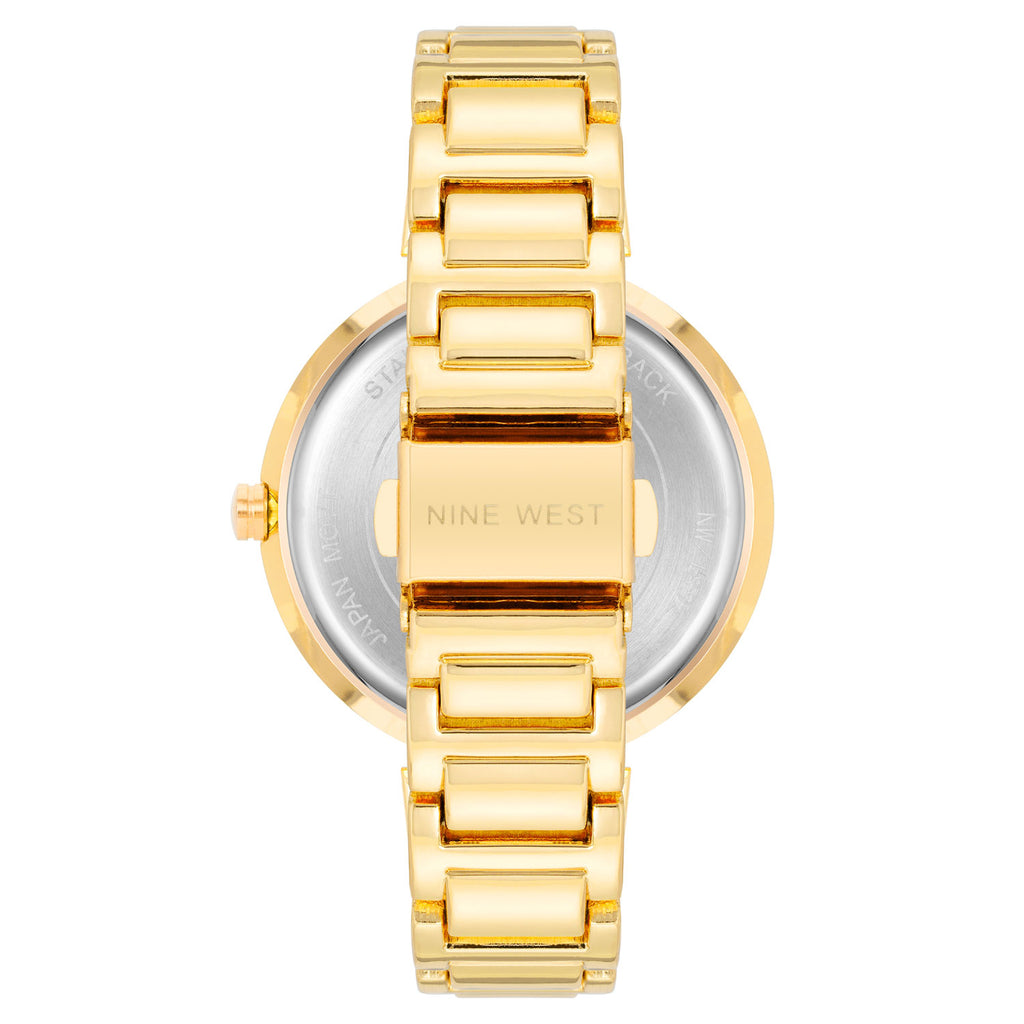 Reloj Análogo Mujer Nine West Dorado NW/1892SVGB