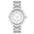 Reloj Análogo Mujer Nine West Plateado NW/1893SVTT