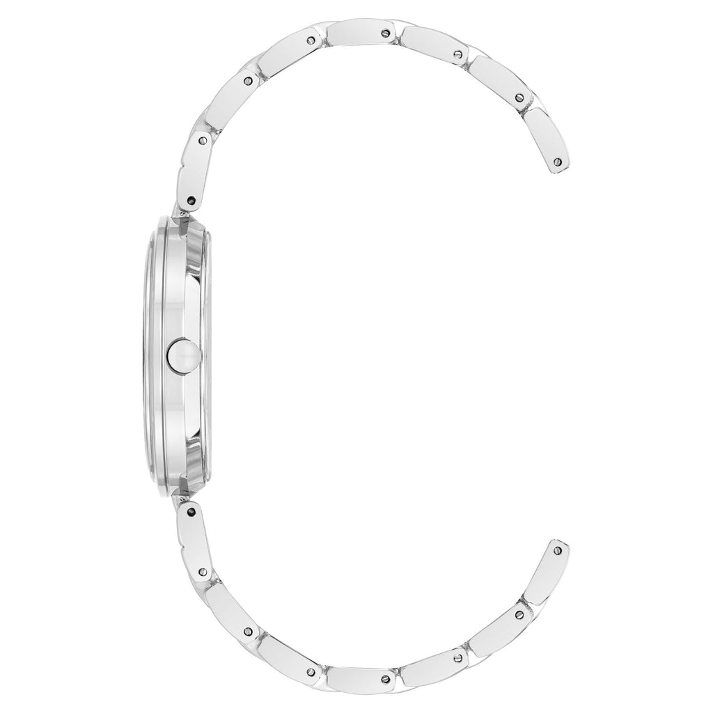 Reloj Análogo Mujer Nine West Plateado NW/1893SVTT