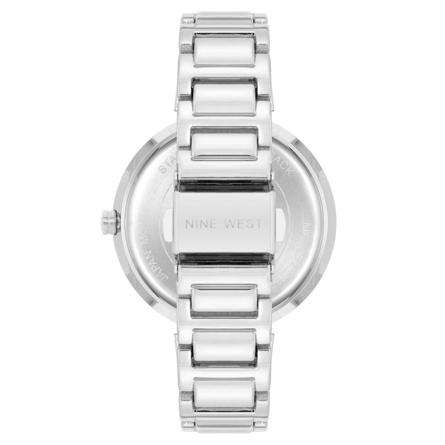 Reloj Análogo Mujer Nine West Plateado NW/1893SVTT