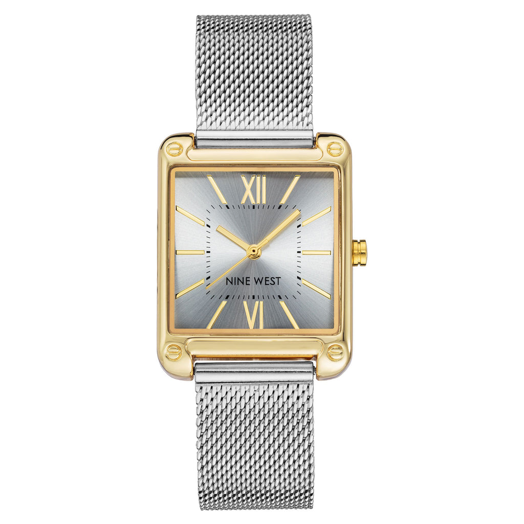 Reloj Análogo Mujer Nine West Plateado NW/2091SVTT