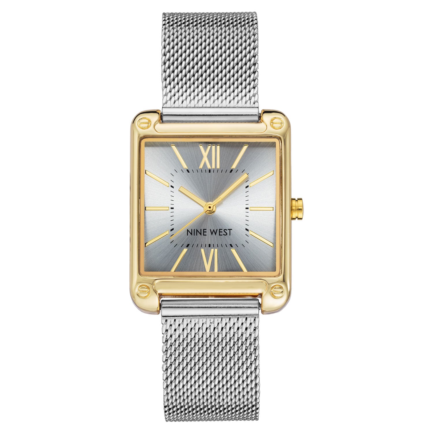 Reloj Análogo Mujer Nine West Plateado NW/2091SVTT