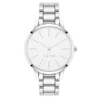 Reloj Análogo Mujer Nine West Plateado NW/2099SVSV