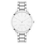 Reloj Análogo Mujer Nine West Plateado NW/2099SVSV
