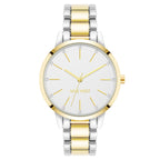 Reloj Análogo Mujer Nine West Bicolor NW/2099WTTT