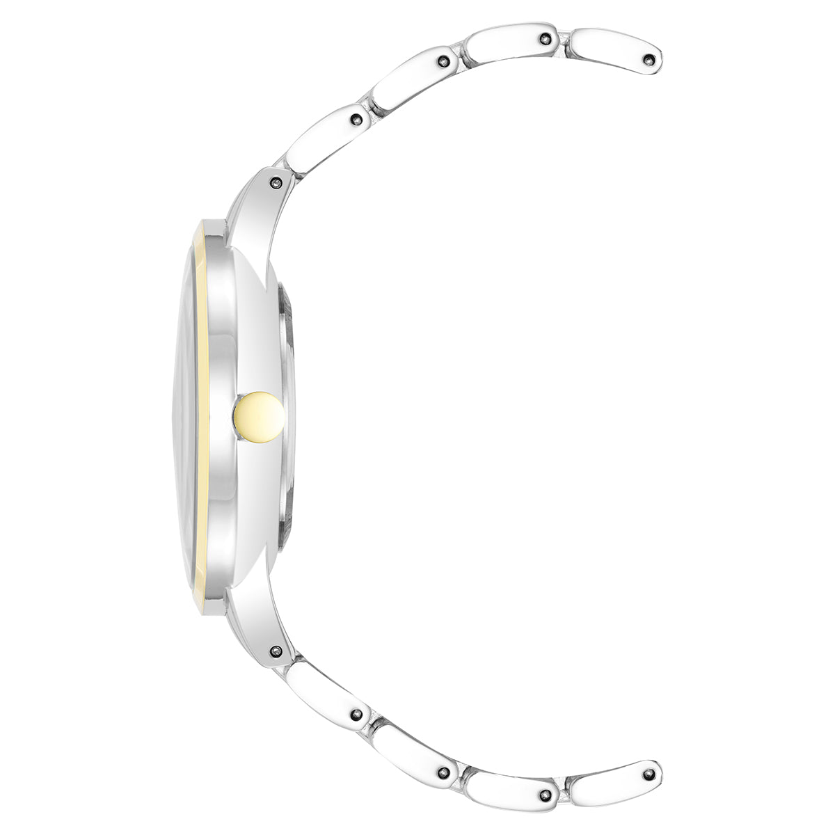 Reloj Análogo Mujer Nine West Bicolor NW/2099WTTT