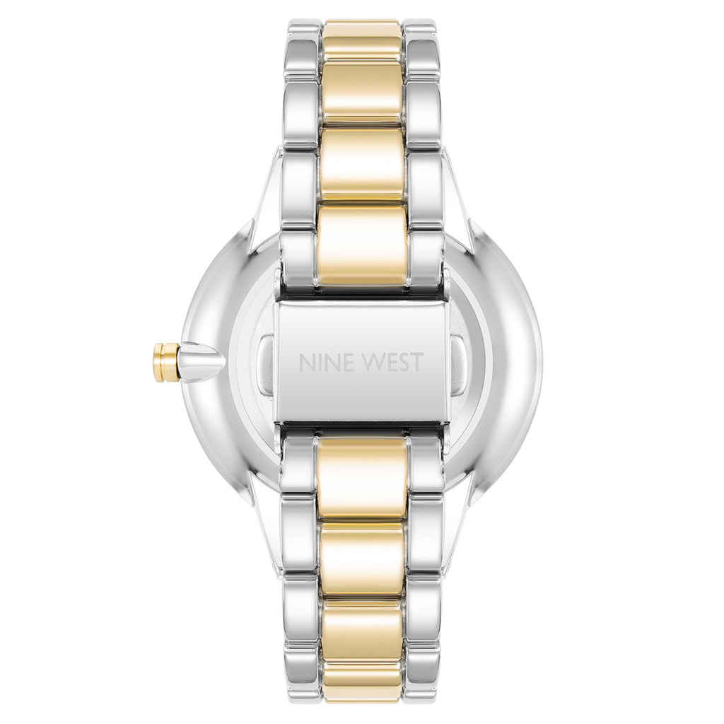 Reloj Análogo Mujer Nine West Bicolor NW/2099WTTT
