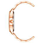 Reloj Análogo Mujer Nine West Oro Rosado NW/2596FLRG