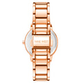 Reloj Análogo Mujer Nine West Oro Rosado NW/2596FLRG